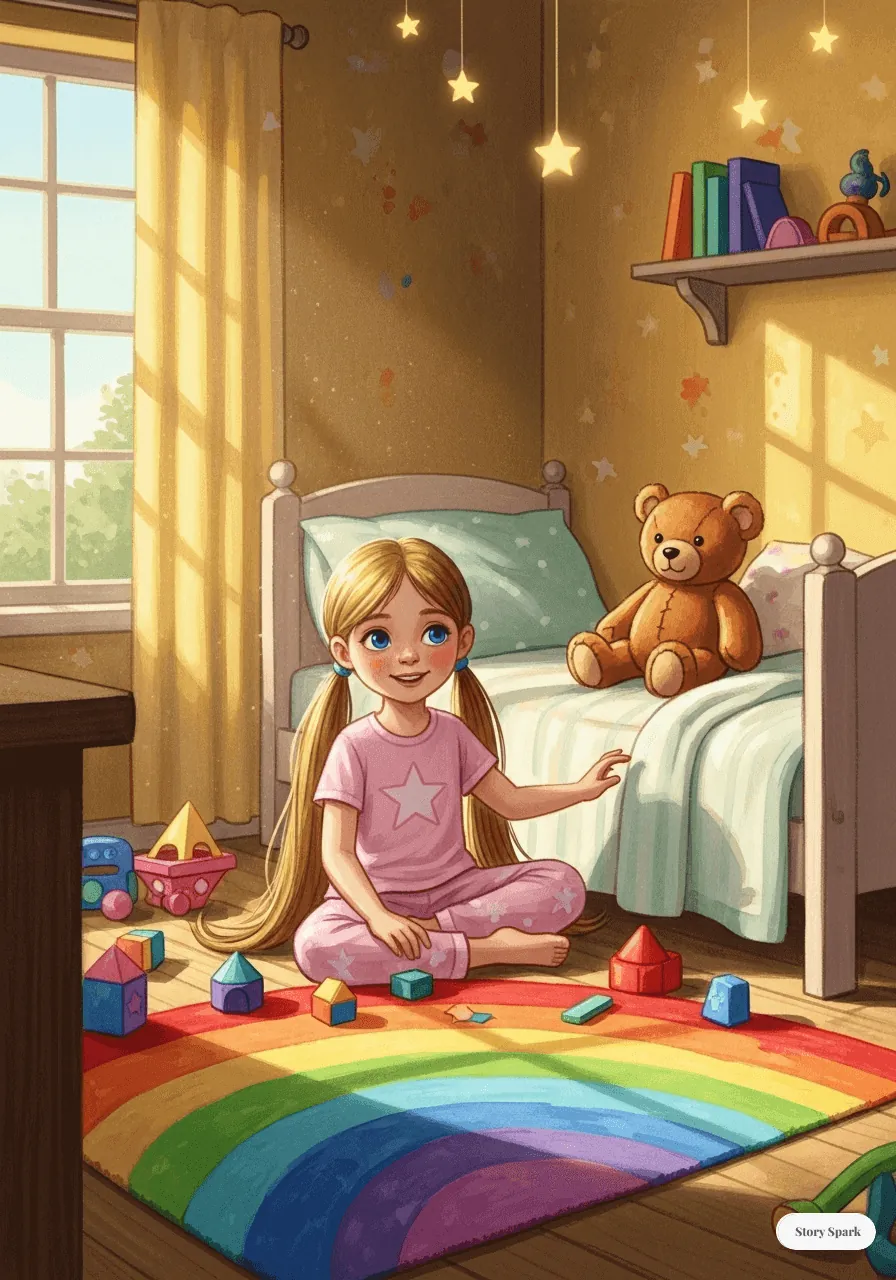 Elara and the Night's Gentle Glow - Page 1